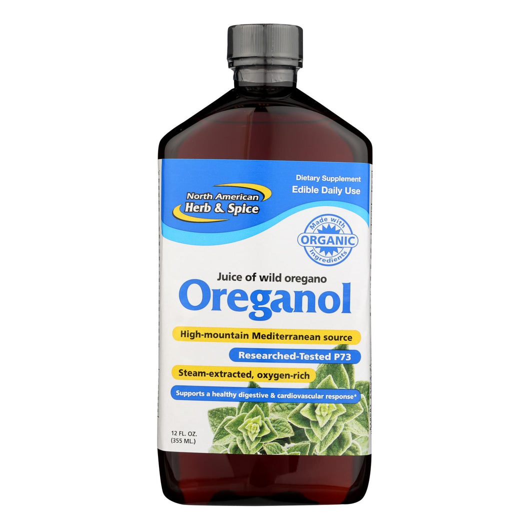 North American Herb And Spice Oreganol Juice Of Wild Oregano - 12 Fl Oz