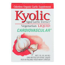 Load image into Gallery viewer, Kyolic - Aged Garlic Extract Cardiovascular Liquid Vegetarian - 2 Fl Oz
