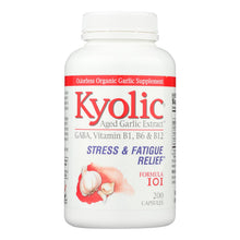 Load image into Gallery viewer, Kyolic - Aged Garlic Extract Stress And Fatigue Relief Formula 101 - 200 Capsules
