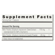 Load image into Gallery viewer, Nature's Answer - Milk Thistle Seed Extract - 120 Vegetarian Capsules
