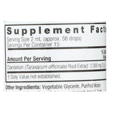 Load image into Gallery viewer, Nature's Answer - Af Dandelion Root - 1 Fl Oz
