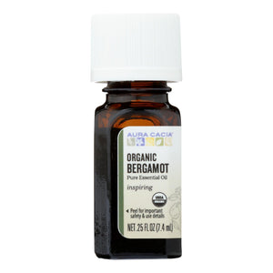 Aura Cacia - Organic Bergamot - .25 Oz