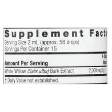 Load image into Gallery viewer, Nature's Answer - White Willow Bark Alcohol Free - 1 Fl Oz

