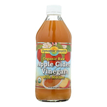 Load image into Gallery viewer, Dynamic Health Organic Apple Cider Vinegar With Mother - 16 Fl Oz
