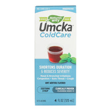 Load image into Gallery viewer, Nature's Way - Umcka Coldcare Syrup Menthol - 4 Fl Oz
