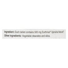 Load image into Gallery viewer, Earthrise Spirulina Natural - 500 Mg - 180 Tablets
