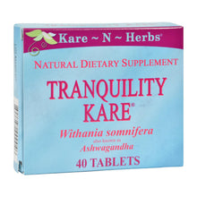 Load image into Gallery viewer, Kare-n-herbs Tranquility Kare - 40 Tablets
