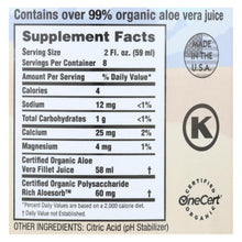 Load image into Gallery viewer, Lily Of The Desert - Organic Aloe Vera Juice Inner Fillet - 16 Fl Oz
