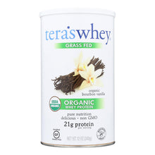 Load image into Gallery viewer, Teras Whey Protein Powder - Whey - Organic - Bourbon Vanilla - 12 Oz
