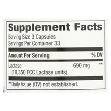 Load image into Gallery viewer, Nature's Way - Lactase Formula - 100 Capsules
