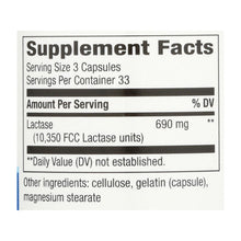 Load image into Gallery viewer, Nature's Way - Lactase Formula - 100 Capsules
