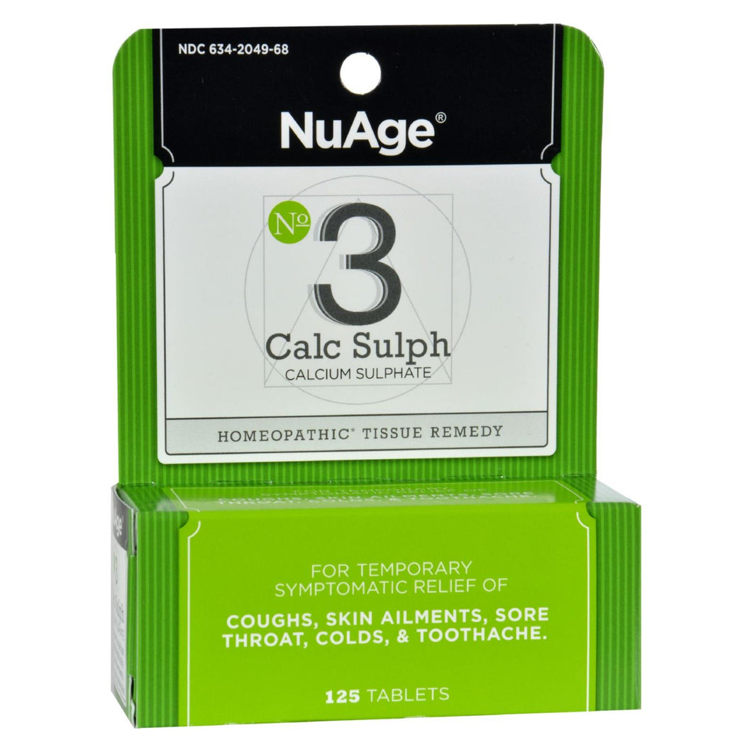 Hyland's Nuage No.3 Calc Sulph - 125 Tablets