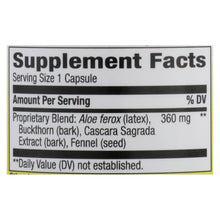 Load image into Gallery viewer, Nature's Way - Aloemaxlax With Cascara Sagrada - 100 Vegetarian Capsules
