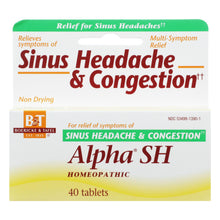 Load image into Gallery viewer, Boericke And Tafel - Alpha Sh Sinus Headache - 40 Tablets
