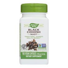 Load image into Gallery viewer, Nature's Way - Black Cohosh Root - 100 Capsules
