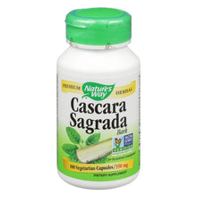 Load image into Gallery viewer, Nature's Way - Cascara Sagrada Bark - 100 Veg Capsules

