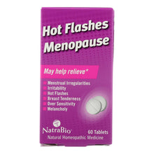 Load image into Gallery viewer, Natrabio Hot Flashes Menopause Relief - 60 Tablets
