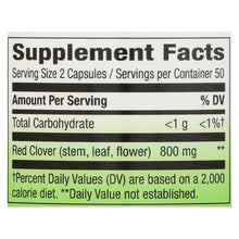 Load image into Gallery viewer, Nature's Way - Red Clover Blossom And Herb - 100 Capsules
