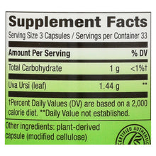 Load image into Gallery viewer, Nature's Way - Uva Ursi Leaves - 480 Mg - 100 Capsules
