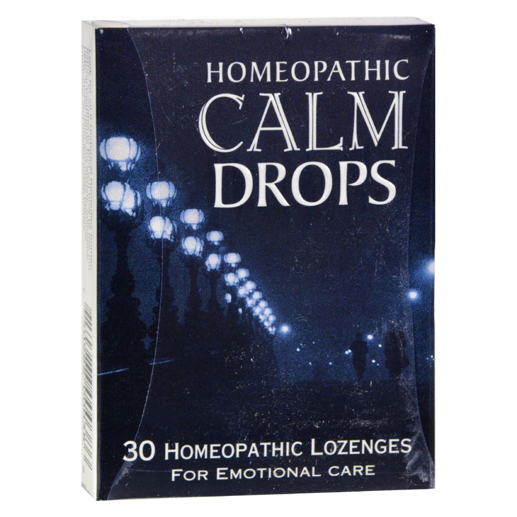 Historical Remedies Homeopathic Calm Drops - 30 Lozenges - Case Of 12