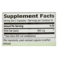 Load image into Gallery viewer, Nature's Way - White Oak Bark - 100 Capsules
