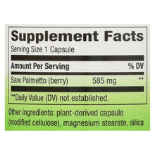 Load image into Gallery viewer, Nature's Way - Saw Palmetto Berries - 100 Capsules
