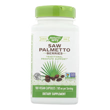 Load image into Gallery viewer, Nature's Way - Saw Palmetto Berries - 180 Capsules
