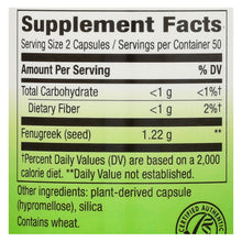 Load image into Gallery viewer, Nature's Way - Fenugreek Seed - 100 Capsules
