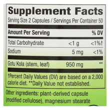Load image into Gallery viewer, Nature's Way - Gotu Kola Herb - 100 Capsules

