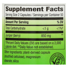 Load image into Gallery viewer, Nature's Way - Juniper Berries - 100 Capsules
