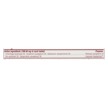 Load image into Gallery viewer, Boericke And Tafel - Migraide - 40 Tablets
