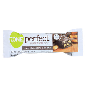 Zone - Nutrition Bar - Dark Chocolate Almond - Case Of 12 - 1.58 Oz.