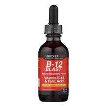 Load image into Gallery viewer, Bricker Labs - Blast B12 Vitamin B12 And Folic Acid - 2 Fl Oz
