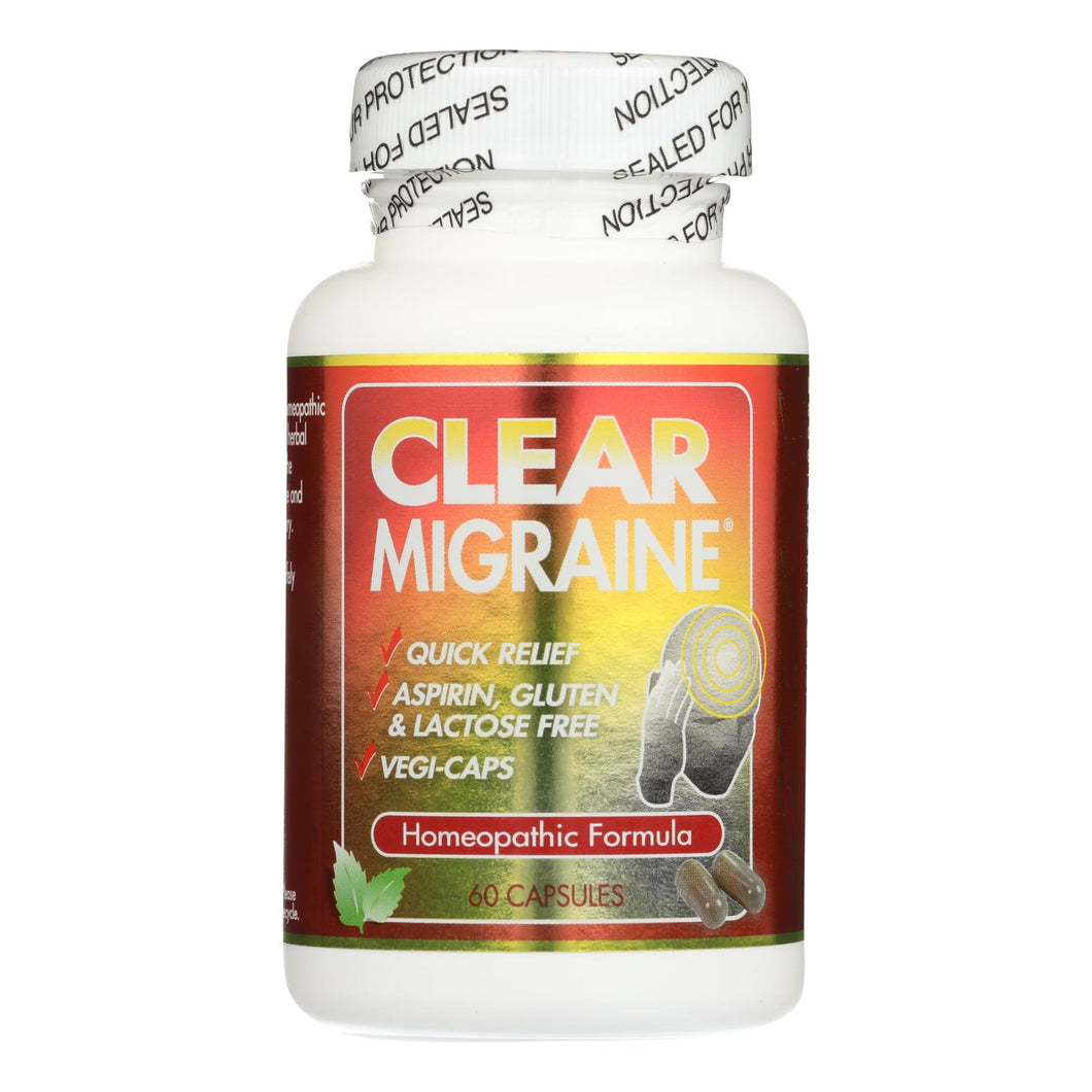 Clear Products Clear Migraine - 60 Capsules