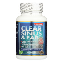 Load image into Gallery viewer, Clear Products Clear Sinus And Ear - 60 Capsules
