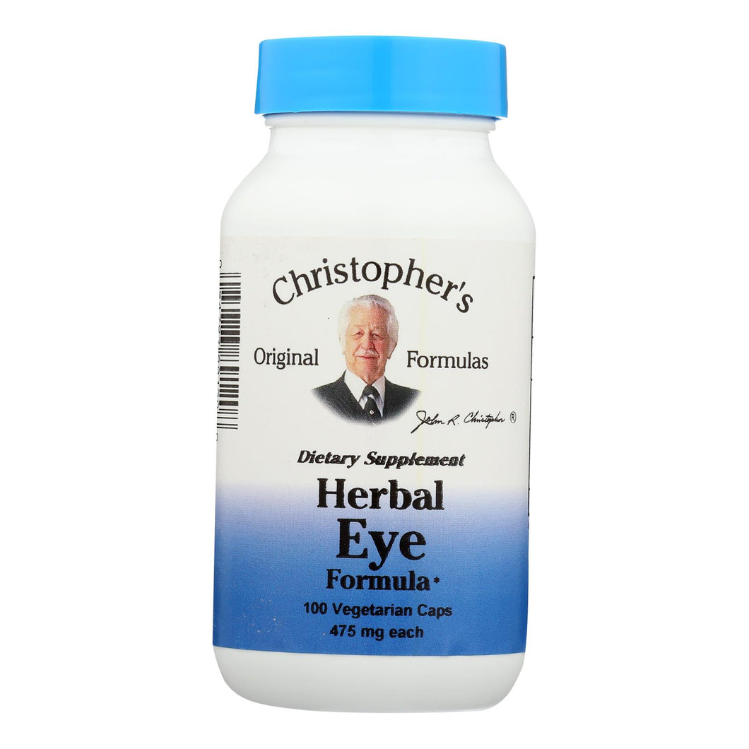 Dr. Christopher's Herbal Eyebright - 450 Mg - 100 Vegetarian Capsules