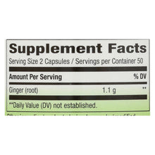 Load image into Gallery viewer, Nature's Way - Ginger Root - 100 Capsules
