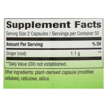Load image into Gallery viewer, Nature's Way - Ginger Root - 100 Capsules
