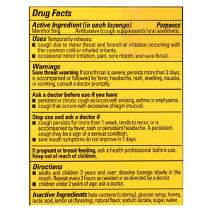 Jakemans Throat And Chest Lozenges - Honey And Lemon - Case Of 24 - 24 Pack