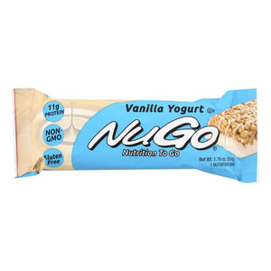 Nugo Nutrition Bar - Vanilla - Case Of 15 - 1.76 Oz