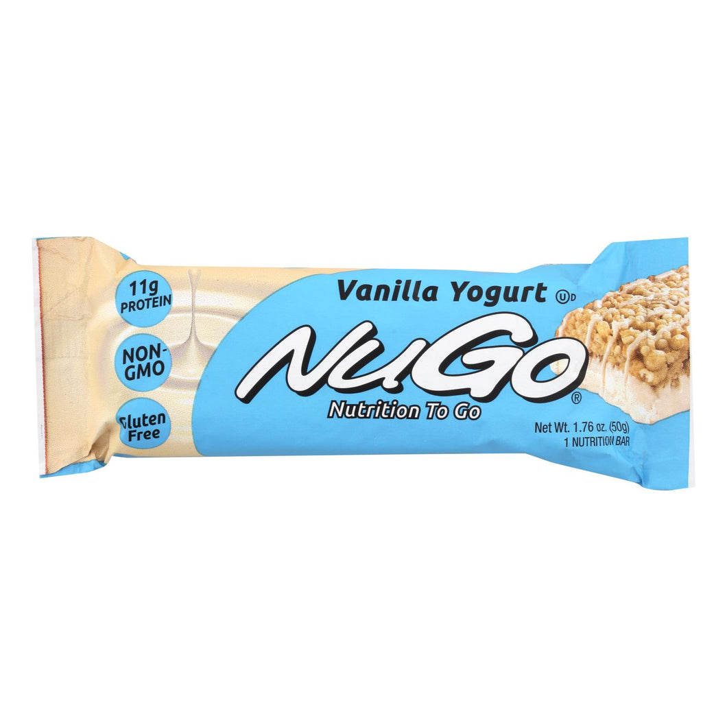 Nugo Nutrition Bar - Vanilla - Case Of 15 - 1.76 Oz