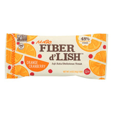 Load image into Gallery viewer, Nugo Nutrition Bar - Fiber Dlish - Orange Cranberry - 1.6 Oz Bars - Case Of 16
