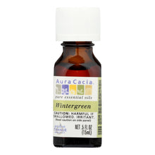 Load image into Gallery viewer, Aura Cacia - Pure Essential Oil Wintergreen - 0.5 Fl Oz
