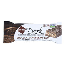 Load image into Gallery viewer, Nugo Nutrition Bar - Dark - Chocolate Chocolate Chip - 50 G - Case Of 12
