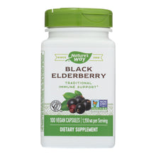 Load image into Gallery viewer, Nature's Way - Black Elderberry - 100 Capsules
