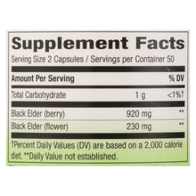 Load image into Gallery viewer, Nature's Way - Black Elderberry - 100 Capsules
