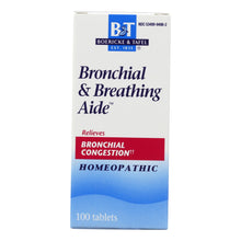 Load image into Gallery viewer, Boericke And Tafel - Bronchitis And Asthma Aide - 100 Tablets
