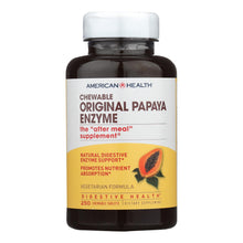 Load image into Gallery viewer, American Health - Original Papaya Enzyme Chewable - 250 Tablets
