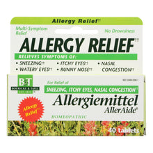 Load image into Gallery viewer, Boericke And Tafel - Allergiemittel Alleraide - 40 Tablets
