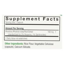 Load image into Gallery viewer, Nature's Answer - Rhodiola Root Extract - 60 Vegetarian Capsules
